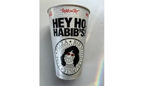 Coca Cola Copo Habib\'s Rock in Rio Hey Ho